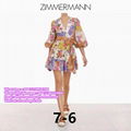 Zimmermann Dress Zimmermann Puff Sleeve Mini Dress Zimmermann Silk Maxi Dress