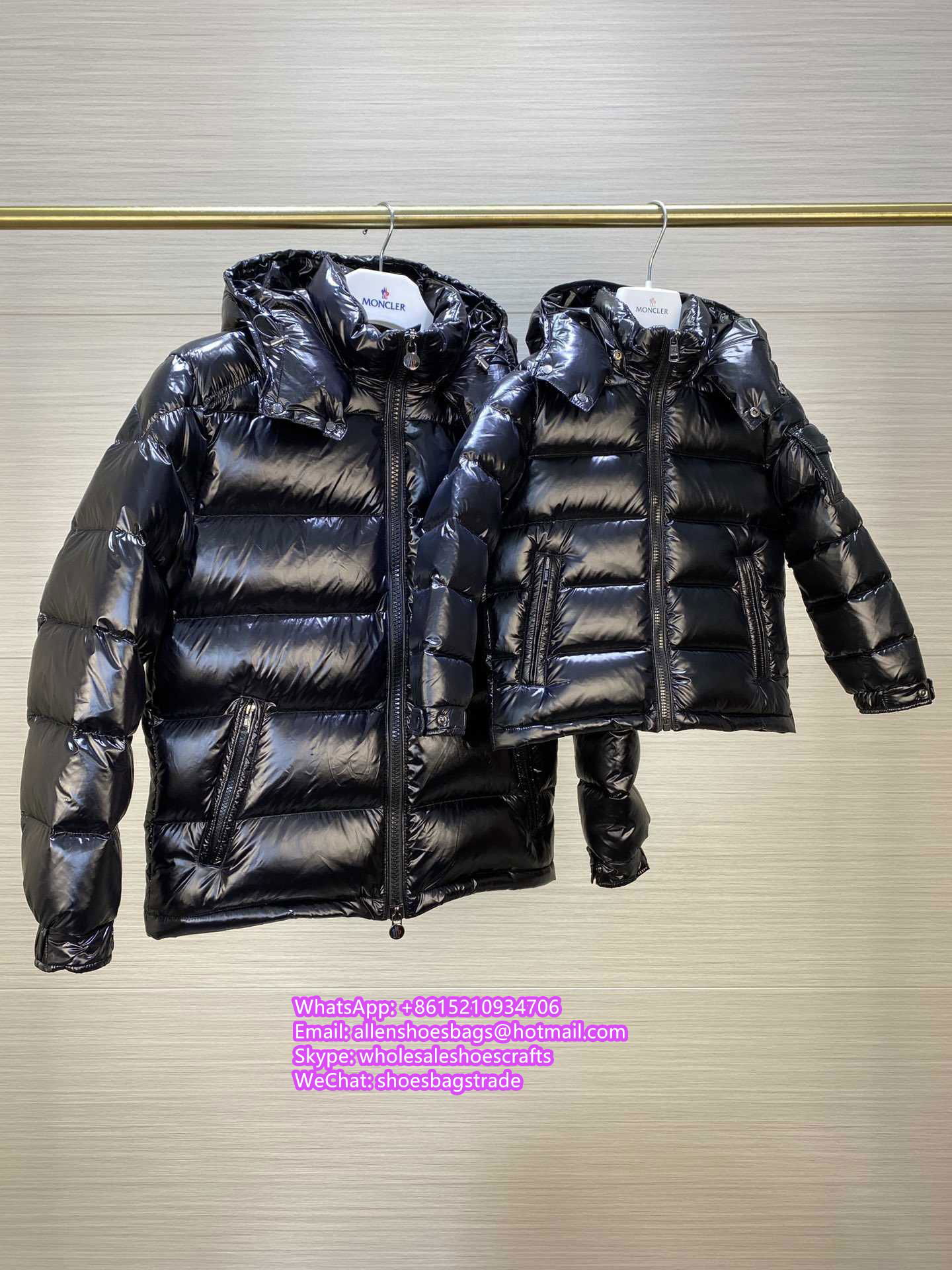 wholesale Mens down jacket mon cler jacket women down jacket parka purffer coats 4