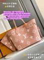     everfull mm monogram empreinte nvprod leather handbag carryall     peedy bag 1