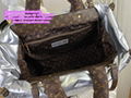 LV purse LV handbags LV bags LV backpack LV padded nylon on the go LV embroidere