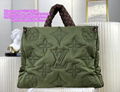 LV purse LV handbags LV bags LV backpack LV padded nylon on the go LV embroidere