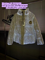         Maya 70 by Palm Angels jacket bright white SHORT DOWN JACKETS light coat