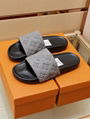 LV slipper LV sandal LV slides pool pillow flat comfort mule waterfront mule