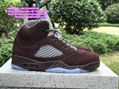 Air Jordan 5 Burgundy aj 5 Georgetown A Ma Maniére x aj 5s Black Light Bone UNC 10