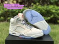 Air Jordan 5 Burgundy aj 5 Georgetown A Ma Maniére x aj 5s Black Light Bone UNC 1