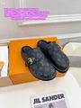 LV Cosy Flat Comfort Clog LV sipper LV leather slipper LV slides LV sandals LV