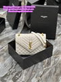 Saint Laurent Loulou Matelasse Calfskin Flap-Top Shoulder Bag Y-quilted bag BAG 