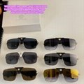 wholesale versace Sunglasses Medusa Icon Shield Black Sunglasses oversized cheap
