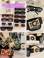 wholesale versace Sunglasses Medusa Icon Shield Black Sunglasses oversized cheap