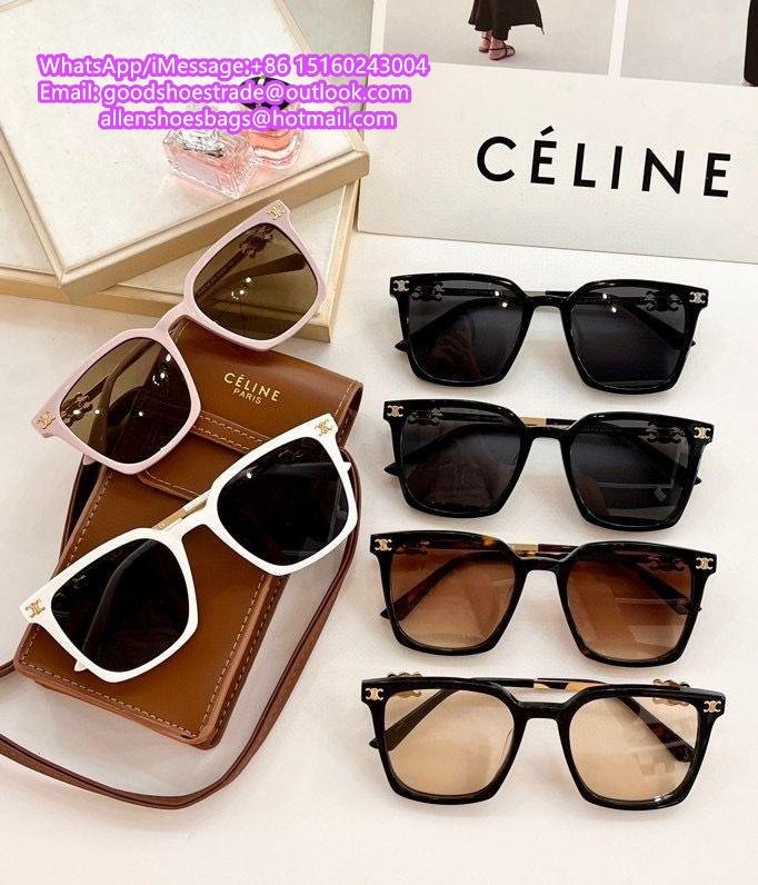        sunglass        EYEWEAR Oversized D-frame acetate sunglasses Women black  5