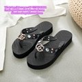       flip flops       slippers       sandals       womens thong platform sandal 4