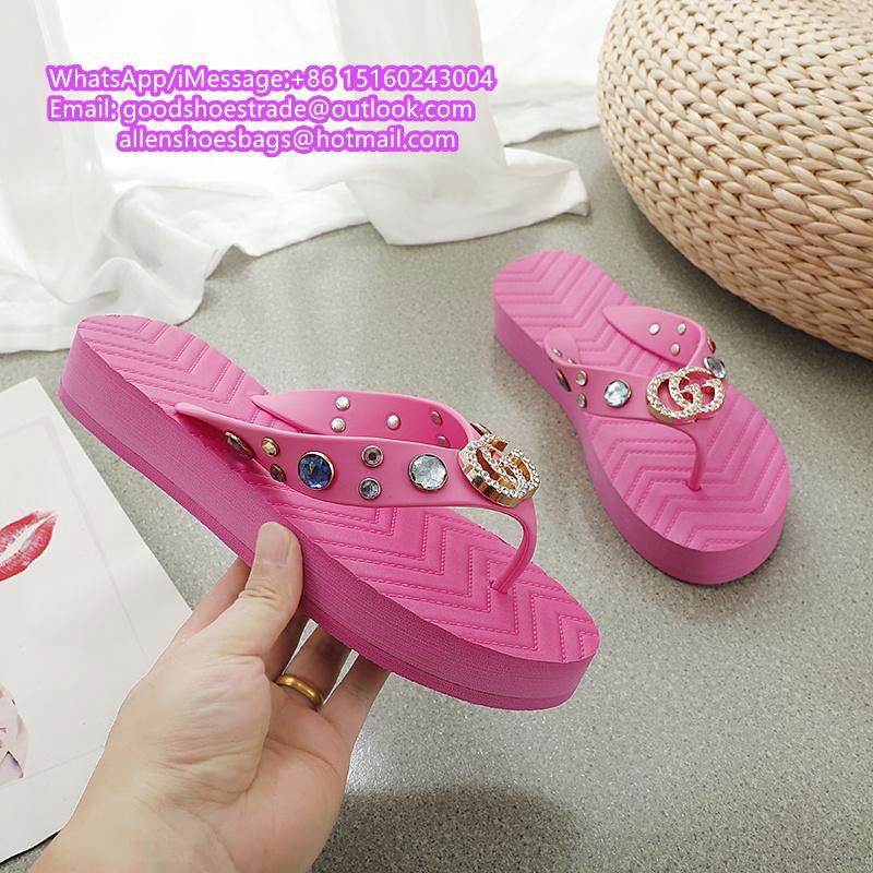       flip flops       slippers       sandals       womens thong platform sandal 3