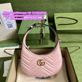 gg marmont half moon shaped mini bag