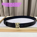 Check and Leather TB Belt Leather Reversible TB Belt Canvas Leather belts straps