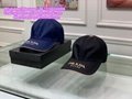 Prada Baseball Cap Prada Men Fashion adjustable hats Unisex Prada sun cap glof h