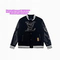 LV jacket Louis Vuitton Patch Varsity Jacket Mini Varsity Blouson LV x YK Embroi