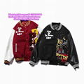 LV jacket Louis Vuitton Patch Varsity Jacket Mini Varsity Blouson LV x YK Embroi