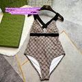 Gucci beachwear Gucci bikini gucci Swimwear GG STRETCH JERSEY SWIMSUIT SPARKLING