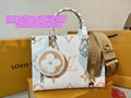 LV onthego purse LV monogram canvas purse lv x yk onthego monogram empreinte new