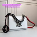 LV twist belt chain wallet LV Monogram Clutch LV tote LV purse LV bag LV handbag