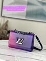 LV twist belt chain wallet LV Monogram Clutch LV tote LV purse LV bag LV handbag