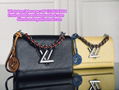 LV twist belt chain wallet LV Monogram Clutch LV tote LV purse LV bag LV handbag