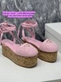       sandals       slides       shoes       slippers       Crochet wedge sandal 4