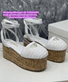       sandals       slides       shoes       slippers       Crochet wedge sandal 14