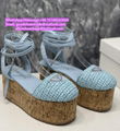       sandals       slides       shoes       slippers       Crochet wedge sandal 20