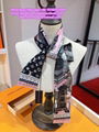 LV scarf wrap muffler neckerchief bandelet LV Scarves LV Silk scarf Reykjavik LV