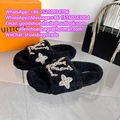     unset Comfort Flat Mule     oolen slippers     ur slipper Warm slippers gift 11