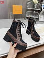 Louis Vuitton Laureate Platform Desert Boot WONDERLAND FLAT RANGER LV ankle boot