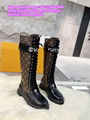 LV boots LV STAR TRAIL ANKLE BOOT Louis vuitton boots SILHOUETTE ANKLE BOOT shoe