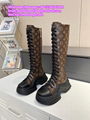 LV boots LV STAR TRAIL ANKLE BOOT Louis vuitton boots SILHOUETTE ANKLE BOOT shoe