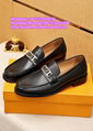 LV Driver Moccasin LV loafer LV leather shoes LV dress shoes leisure shoes LV