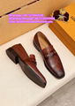 LV Driver Moccasin LV loafer LV leather shoes LV dress shoes leisure shoes LV