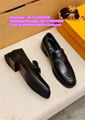 LV Driver Moccasin LV loafer LV leather shoes LV dress shoes leisure shoes LV