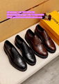 LV Driver Moccasin LV loafer LV leather shoes LV dress shoes leisure shoes LV