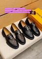 LV Driver Moccasin LV loafer LV leather shoes LV dress shoes leisure shoes LV