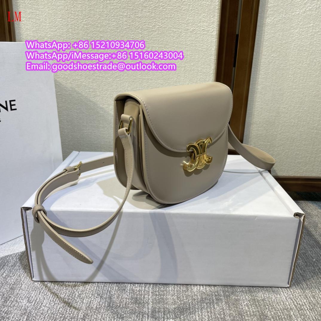        bag triomphe canvas calfskin        handbag vertical cabas        totes 6