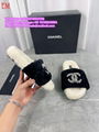 LV Woolen slipper LV fur Mules LV fur Slipper LV Fur Slides women Designer house