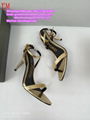 TOM FORD leather Pumps TOM FORD TF logo slingback pumps Tom ford lock sandals TF 1