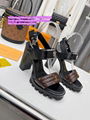 LV heels sandals LV sandals Louis Vuitton sandal LV PASSENGER SANDAL HORIZON SAN