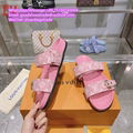 LV sandals LV slipper LV Honolulu mule LV flat sandals Nomad sandal LV high heel