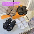 LV sandals LV slipper LV Honolulu mule LV flat sandals Nomad sandal LV high heel
