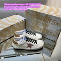 Golden Goose Deluxe Superstar Distressed Sneakers White Golden Golden Goose Delu