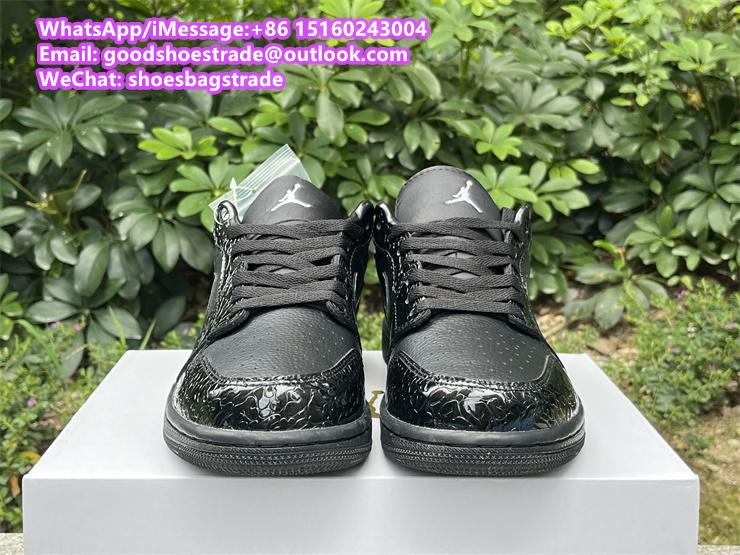 Jordan Air Jordan 1 LOW Black Croc HJ7743-010 Travis Scott x Air Jordan 1 Low OG 4