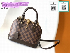 alma bb leathers handbags Monogram Canvas Handbags mall tote bucket bag cluny pu