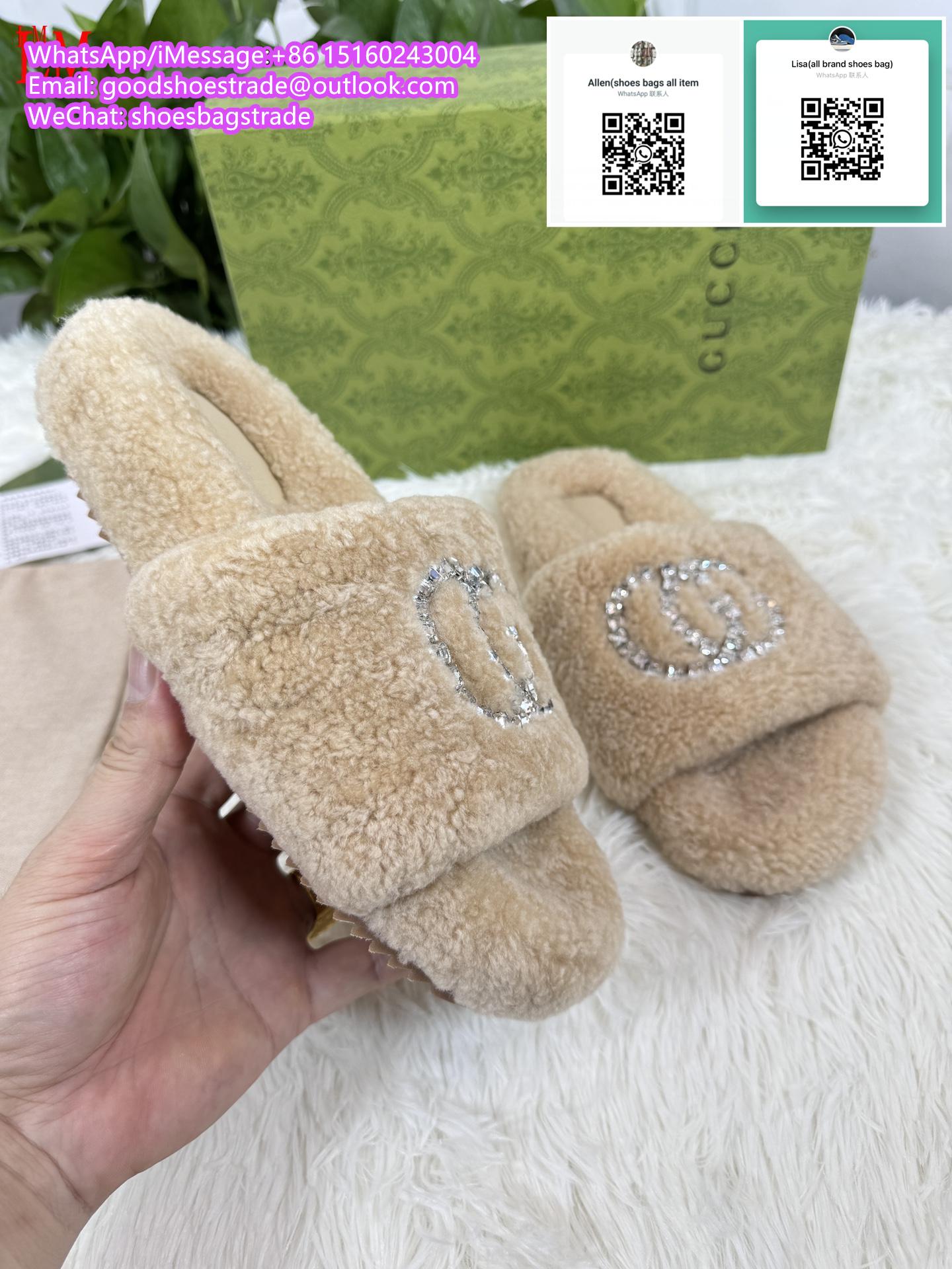       sheepskin fur slides       sandals       slippers       warm slides        18