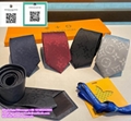 wholesale cheap LV tie necktie choker LV neckcloth silk neckwear LV Monogram Mix